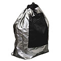 CUBSglobal Silver/ Black Sustainable Backpack