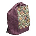 CUBSglobal Sustainable Purple/ Multicolor Backpack