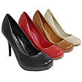 Liliana by Adi Women's Snake-print Pumps