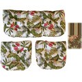 Outdoor Settee Cushions (Set of 3)