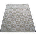 Indo Hand-tufted Grey Rug (8' x 10')