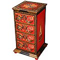 Hand-painted Tibetan Red and Black Dresser