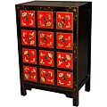 Hand-painted Butterfly Storage Cabinet