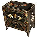 Jade Stonework and Mother of Pearl Storage Cabinet