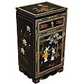 Jade Stonework and Mother of Pearl Storage Cabinet