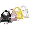 Je Veux Double Strap Patent Handbag