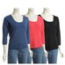 Lusso Women's Scoop-neck Cashmere Sweater