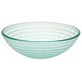 DeNovo Round Circles Natural Glass Vessel Sink
