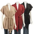 Talie Women's Belted Knit Duster