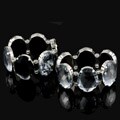 R.J. Graziano Silverplated Neutral Resin Bracelet
