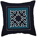 Lahu Tribe Decorative Green Cotton Cushion Cover