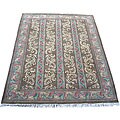 Indo Tufted Brown/ Beige Rug (9' x 12')