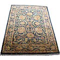 Indo Tufted Green/ Gold Rug (9' x 12')