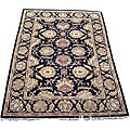 Indo Tufted Green/ Black Rug (8' x 11')