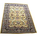 Indo Tufted Gold/ Black Rug (8' x 11')