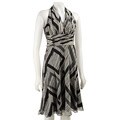 Evan Picone Women's Tribal Maze Halter Dress