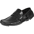 Dolce & Gabbana Men's Eel Skin Penny Loafers