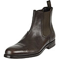 Prada Men's 'Chelsea' Brown Leather Boots