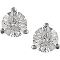 14k Gold 5/8ct TDW Diamond Martini-Style Stud Earrings (G-H, SI2)