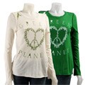 Basix Women's 'Green Planet' Organic T-shirt