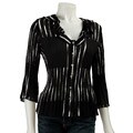 Nicola Women's Pleated Ruffle Top