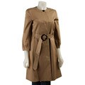 Robin Howe Women's Stretch Belted Trench Coat
