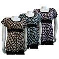 Elizabeth Women's Plus Size Printed Top