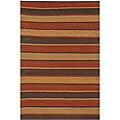 Hand-woven Munnar Natural Jute Rug (5' x 8')