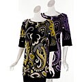 JFW Women's Missy-size Paisley Dramatic Dress