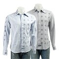 English Laundry Men's Long-sleeve Sackville Shirt