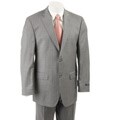 Izod Men's Grey Pinstripe Wool 2-button Suit