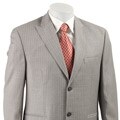 Sean John Men's Grey Stripe Wool 2-button Suit