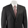 Tallia Men's Charcoal Flannel Wool 2-button Suit