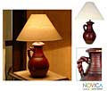'A Pitcher of Light' Ceramic Lamp (Mexico)