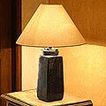 'Obelisk Light' Ceramic Lamp (Mexico)