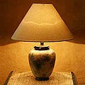 'Sands of Light' Ceramic Lamp (Mexico)
