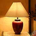 Ceramic 'Vase of Light' Lamp (Mexico)