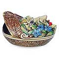 Wood 'Flower Man of Bali' Jewelry Box (Indonesia)