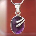 Amethyst 'Stay' Necklace (India)