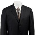Joe by Joseph Abboud Men's Navy Stripe Wool Suit