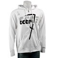 Existential Men's White 'CCCP' Hoodie