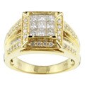 14k Gold 1ct TDW Diamond Composite Engagement Ring (G, I2)