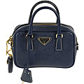 Prada Mini Saffiano Brick Leather Handbag