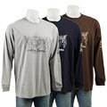 Brooklyn Xpress Men's Long-sleeve Knit Shirt
