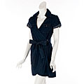 JFW Junior's Denim Wrap Dress