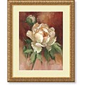 Barbara Mock 'White Peonies II' Framed Art Print