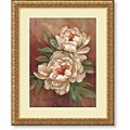 Barbara Mock 'White Peonies I' Framed Art Print
