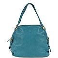 Prada Medium Leather Zip Top Tote Bag