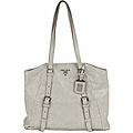 Prada Large Stone Grey 'New Look' Shopping Bag