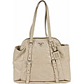 Prada 'New Look' Beige Large Shopping Bag